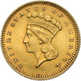 USA, 1 Dolar 1883 r. Rzadsza