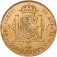 Hiszpania, 100 Pesetas 1897 (1962) r.
