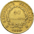 Francja, 40 Franków 1808 r. H