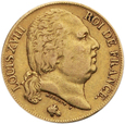 Francja, 20 franków 1819 r. A