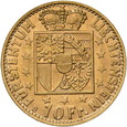 Liechtenstein, 10 Franków 1946 r.