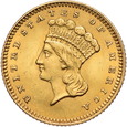 USA, 1 Dolar 1862 r. Piękna