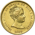 Hiszpania, 80 reales 1842 r.