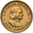 Kostaryka, 10 Colones 1899 r.