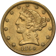 USA, 5 Dolarów 1899 r. S