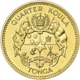 Tonga, 1/4 Koula Salote Tupou III 1962 r. 