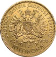 Austria, 10 Koron 1908 r.