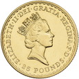Wielka Brytania, 25 Funtów Britannia 1991 r. 