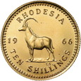 Rhodesia, 10 Shillings 1966 r. 