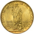 Watykan, 100 Lire 1934 r.