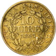 Watykan, 10 Lire 1867 r.