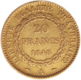 Francja, 20 franków 1848 r. 