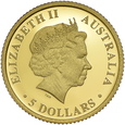 Australia, 5 Dolarów Koala 2010 r.