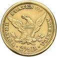 USA, 2,5 Dolara 1888 r. 