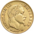 Francja, 10 Franków 1868 r. A