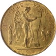 Francja, 100 franków 1886 r. A MS62 Kolekcja Rive d'Or