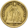 Chile, 1 Peso 1861 r.