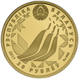 Białoruś, 20 Rubli Mistrzostwa Lahti 2017 r. 