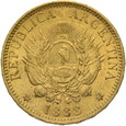 Argentyna, 5 Pesos 1888 r.