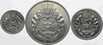 Tonga, zestaw 3 monety 25, 50, 100 Paanga 1967 r. 