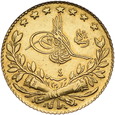 Turcja, 20 Kurush AH 1327/4 (1912) r. 