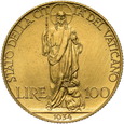 Watykan, 100 Lire 1934 r.