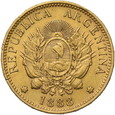 Argentyna, 5 Pesos 1888 r.