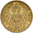 Niemcy, Hamburg 20 marek 1900 r. J