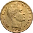 Kolumbia, 10 Pesos 1924 r.