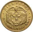 Kolumbia, 10 Pesos 1924 r.