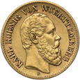 Niemcy, Wirtembergia,10 marek 1891 r. 