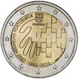 2 euro Portugalia 150 lat Czerwonego Krzyża 2015