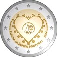 2 euro Portugalia Olimpiada w Paryżu 2024