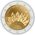 2 euro Litwa Razem z Ukrainą 2023