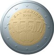 2 euro San Marino Rok dialogu 2008