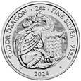 WB 5f Dragon 2oz Ag.999 2024