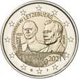 2 euro Luksemburg 100l. urodzin Jeana 2021 relief