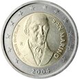 2 euro San Marino Bartolomeo Borghesi 2004 koperta