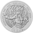 Wielka Brytania 2f Morgan Le Fay 1 OZ Ag.999 2024