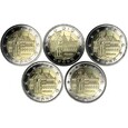 2 euro Niemcy x5 Brema - Ratusz 2010 ADFGJ