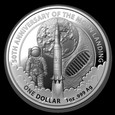 Australia 1$ Lądowanie na księżycu 2019 1Oz Ag.999