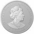 Australia 1 $ ZOO - Gepard 2021 1 Oz Ag.999