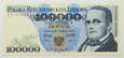 9.dh.PRL, 100 000 Złotych 1990 BP, M.178.b, St.1