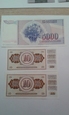 Jugosławia  3 banknoty