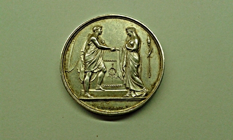 Francja medal  1837 rok Ag