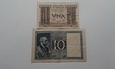 Włochy  2  banknoty
