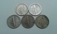 USA  5 x 10 centów 