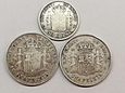Hiszpania 3 srebne monety