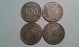 Japonia 4 x 100 yen