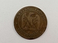 Francja 10  centimes 1863 rok